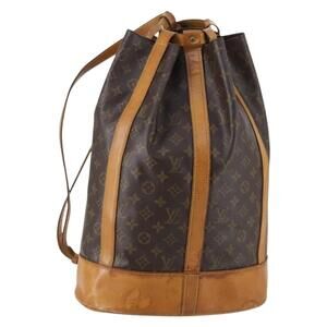 LOUIS VUITTON Monogram Randonnee GM Shoulder Bag M42244 LV Auth 142879